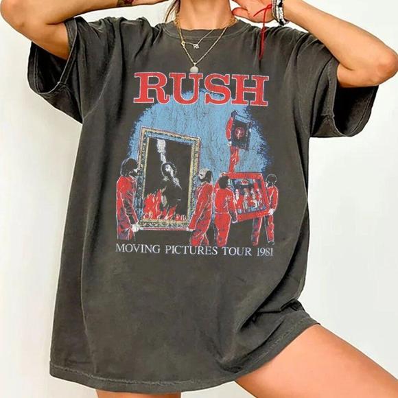 Other - Rush Moving Pictures Tour Rock Music Band Unisex T-Shirt